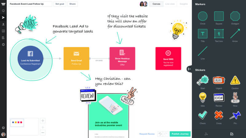 A screenshot of Autopilot's new Annotate and Collaborate feature.