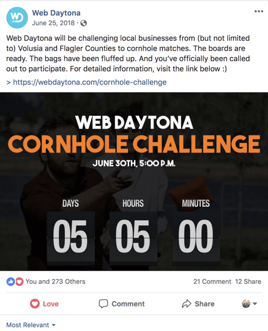 Facebook Engagement 
