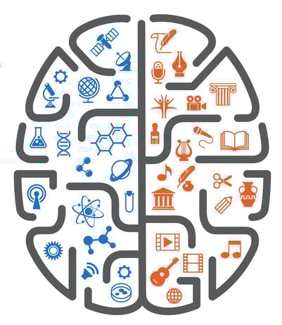 A left-brained person is more logical and analytic. You can have one team that is great with data, logic, numbers, and tech. A right-brained person is more creative and intuitive. The right brain team is one that uses it’s creative talent. These are the magicians that create awesome graphics and ads.