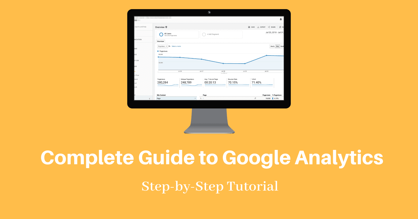 A Complete Guide to Google Analytics - Web Daytona, LLC
